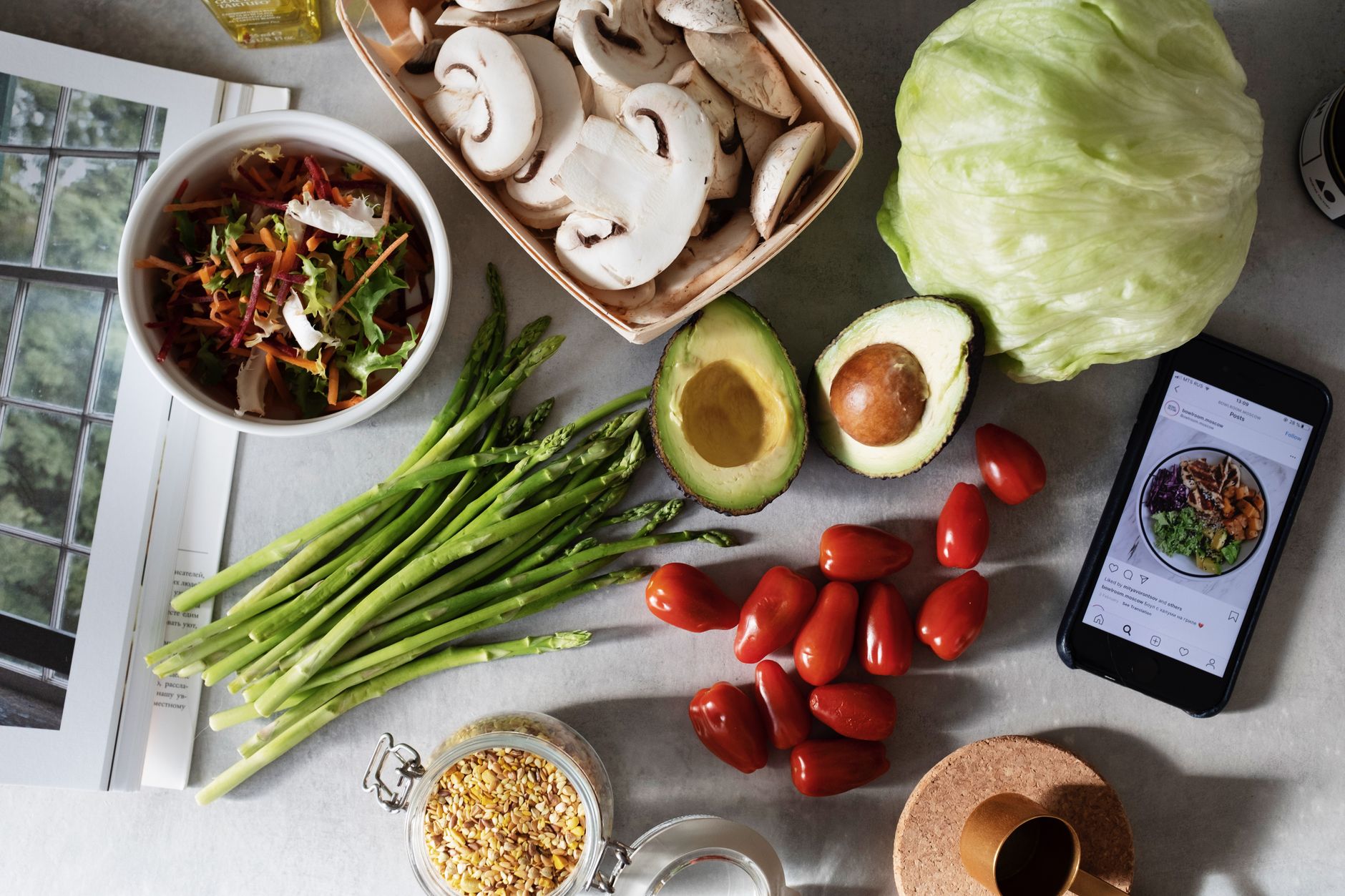 Repas sains et pas chers : liste de courses type